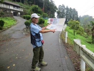 地図読みと里道・里山ハイキング