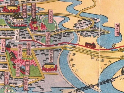 「川越の古地図　鉄道編」を歩く！