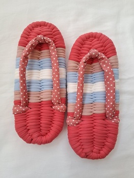 カラフルニットで編む布ぞうり　3/18(水)