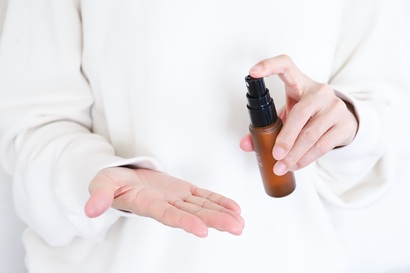 春の爽快アロマスプレー作り