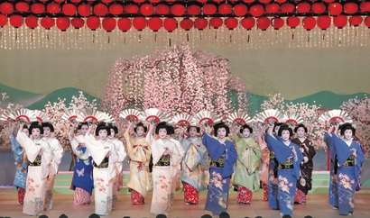 京おどり鑑賞と本格フレンチランチ　4/7