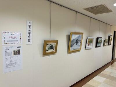 日曜の油絵 廊下展2.jpg