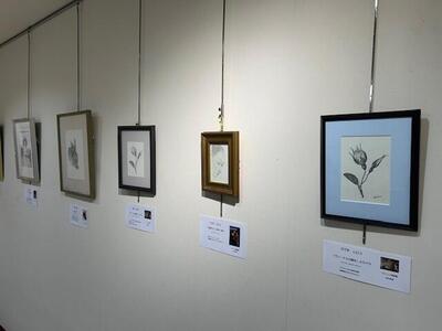 えんぴつで名画廊下展2.jpg